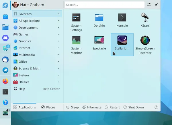 KDE Plasma 5.23 melhorará o gerenciamento de energia e o menu