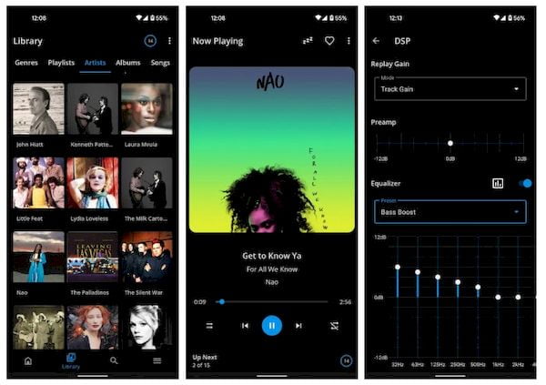 S2 Music Player, um aplicativo Android do criador do Shuttle