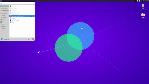 Xubuntu 21.10 terá mais alguns aplicativos GNOME, e Pidgin removido