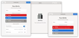 Como instalar a interface Wine Bottles no Linux via AppImage
