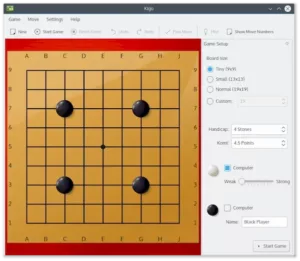 Como instalar o jogo de tabuleiro Kigo no Linux via Snap