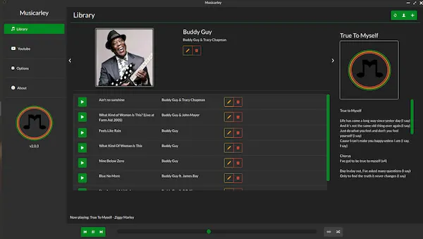 Como instalar o mídia player Musicarley no Linux via Snap