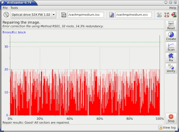 Como instalar o utilitário dvdisaster no Linux via AppImage