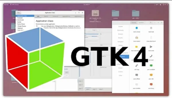 GTK 4.4 lançado com melhorias contínuas do NGL, inspetor por padrão