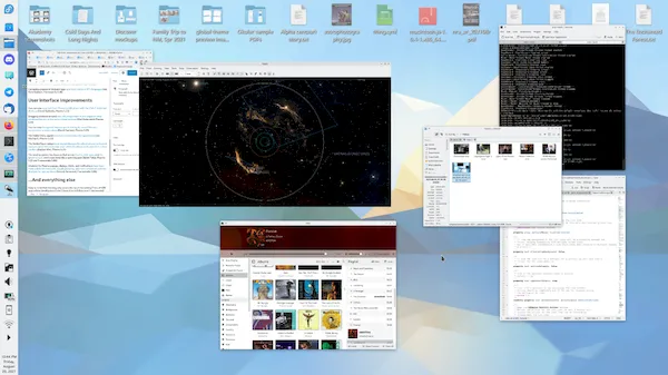KDE Plasma 5.22.5 lançado com mais correções de bugs