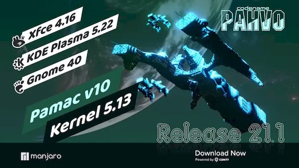 Manjaro 21.1 lançado com Kernel 5.13, GNOME 40 e instalador melhorado