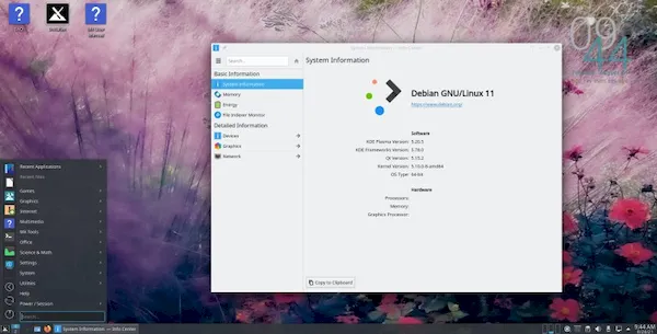 MX Linux 21 KDE beta 1 lançado com o ambiente KDE Plasma 5.20