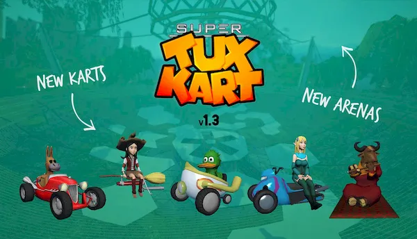 Jogo de corrida SuperTuxKart no Linux via Snap - veja como instalar