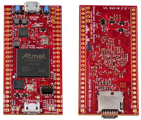 Teensy, um SBC que executa Linux ou NuttX no SAMA5D da Microchip