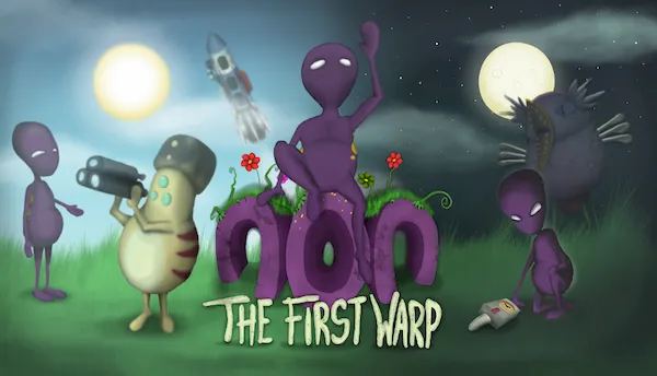 The First Warp, um jogo de aventura de apontar e clicar para Linux