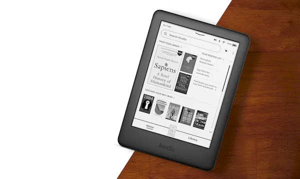 Amazon lançou uma nova interface para os eReaders Kindle
