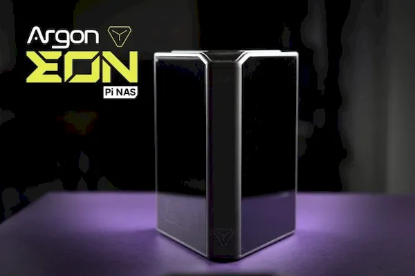 Argon EON, um NAS de 4 compartimentos com Raspberry Pi