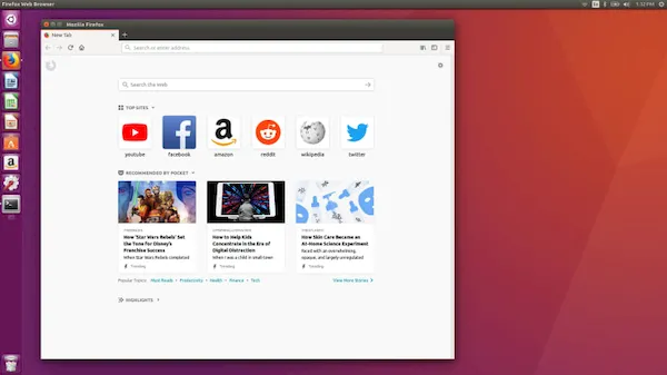 Canonical tornará o Firefox Snap a versão padrão no Ubuntu 21.10