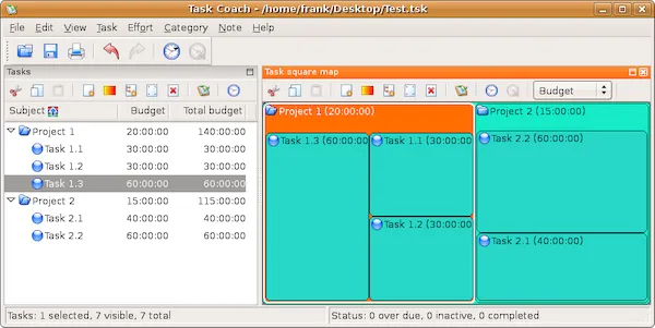 Como instalar o gerenciador de tarefas Task Coach no Linux via AppImage