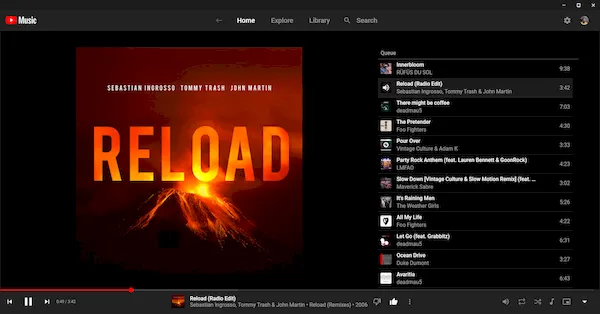 Como instalar o reprodutor YouTube Music YTMDesktop no Linux via Flatpak