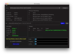 Como instalar o utilitário DFU Buddy no Linux via AppImage