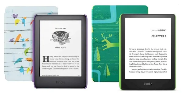 Comparativo das especificações dos ebook reader Kindle
