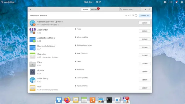 elementary OS 6 já recebeu a primeira atualização pós-lançamento