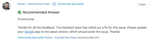Google corrigiu um erro crítico do Android Auto que exibia dados errados Google corrigiu um erro crítico do Android Auto que exibia dados errados