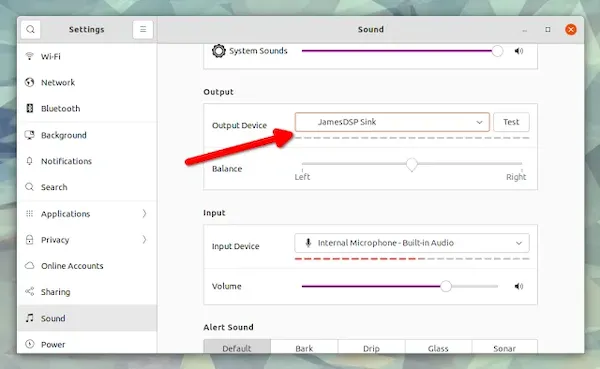 JamesDSP, um processador de efeitos de áudio para PipeWire/PulseAudio