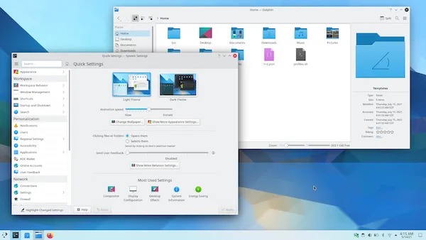 KDE Plasma 5.23 25th Anniversary Edition entrou em fase beta