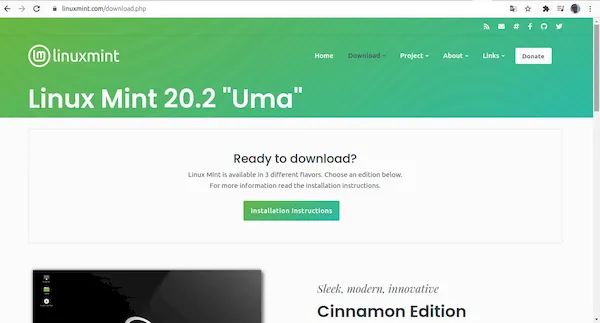 Novo site do Linux Mint já está ativo Novo site do Linux Mint já está ativo