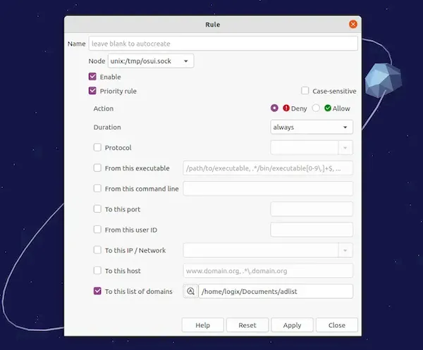 OpenSnitch 1.4 lançado com suporte a nftables, e muito mais