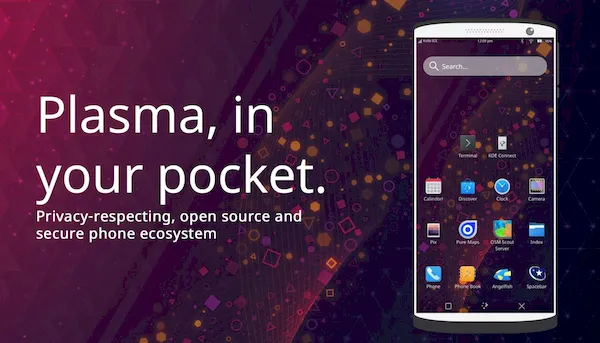 Plasma Mobile Gear 21.08 lançado com melhorias nos aplicativos de relógio, clima, Kasts e barra de espaço