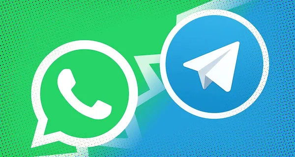 Telegram trollou o Whatsapp por causa dos novos recursos