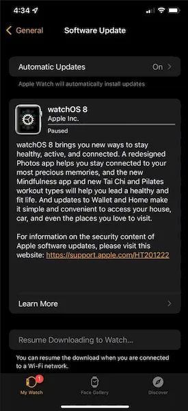 watchOS 8 lançado com novos mostradores, modo de foco e muito mais
