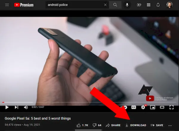 YouTube recebeu um recurso que permite o download de vídeos YouTube recebeu um recurso que permite o download de vídeos