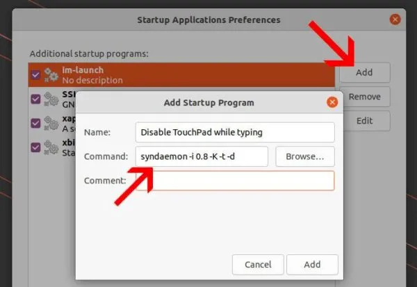 Como desativar o touchpad ao digitar no Ubuntu