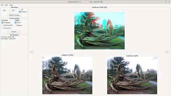 Como instalar o gerador de imagens 3D Popout3D no Linux via Flatpak
