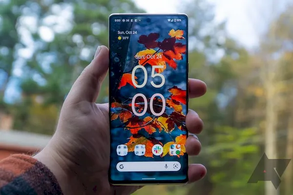 Google Pixel 6 e 6 Pro apresentam um estranho piscar de tela