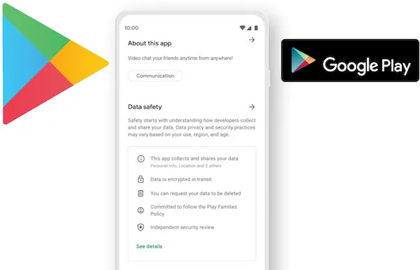 Google Play Store exibirá informações de segurança de dados de apps em fevereiro