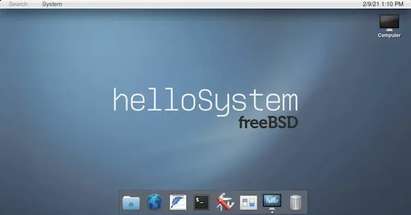 helloSystem 0.6 lançado com muitas novidades e correções