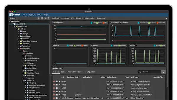 pgAdmin 4.6.1 lançado com vários novos recursos e algumas correções