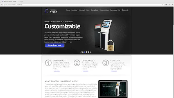 Porteus Kiosk 5.3 lançado com Hardware Video Decoding e teclado virtual