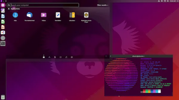 Ubuntu Unity 21.10 lançado ainda com o desktop Unity7, e muito mais