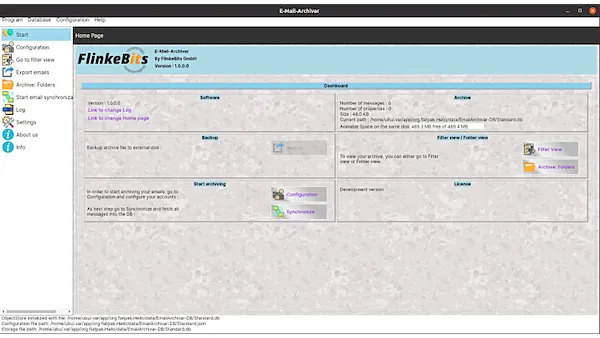 Como instalar o AvaEmailArchivar no Linux via Flatpak