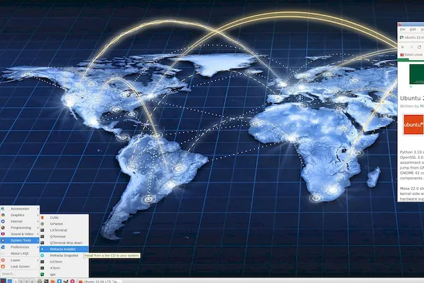 ExTiX 21.11 lançado com base no futuro Ubuntu 22.04 LTS