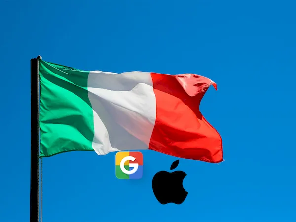 Google e Apple foram multados na Itália por coleta agressiva de dados