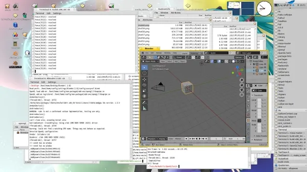 Haiku OS está trabalhando para executar Zink OpenGL no driver Radeon Vulkan para aceleração 3D