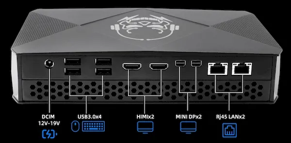 Hystou F9, um mini PC para jogos inspirado no Intel Hades Canyon NUC