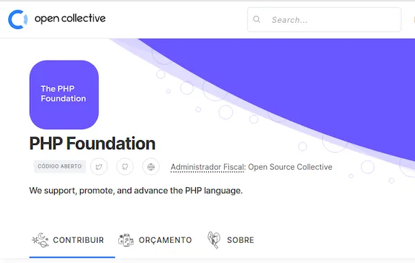 PHP estabeleceu uma nova organização não-comercial, a Fundação PHP