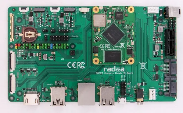 Radxa CM3, um substituto drop-in RK3566 para um Raspberry Pi CM4