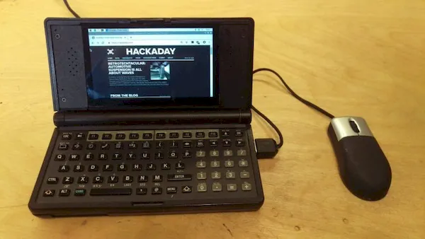Raspberry Pi trouxe um palmtop PC HP 95LX de volta à vida