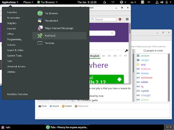 Tails 4.24 lançado com Tor Browser 11 e Tor Connection Wizard melhorado