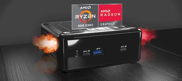 TUXEDO Nano Pro Gen11, o menor PC Linux com AMD Ryzen 4000U