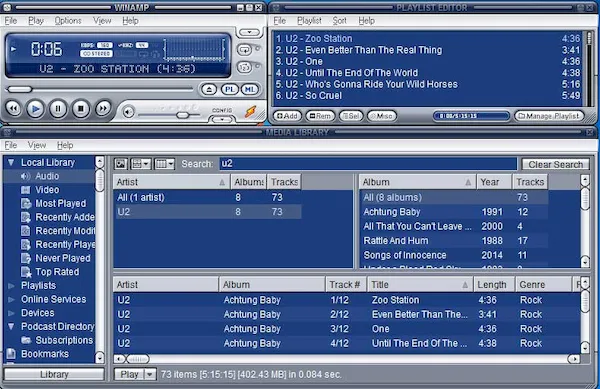 Winamp prepara um relançamento, uma nova versão beta quase pronta